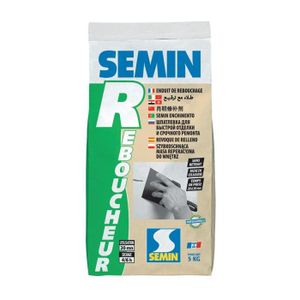 SOUS-COUCHE - ENDUIT Enduit de Rebouchage Semin R, Intérieur, Poudre, S