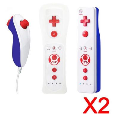 Manette Wii DEA Factory - Occasion - Fonctionnelle Avec Quelques Marques D'usure