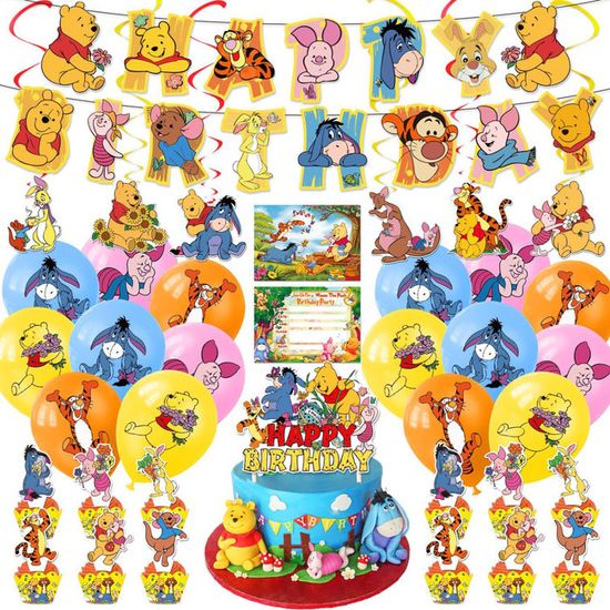 Kit De Décoration Pour Fête D'Anniversaire Enfant Thème