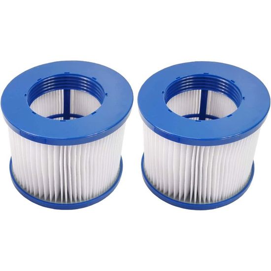 REEMAY Lot De 2 Cartouches Filtre Pour Spa - Filtration Efficace Et Durable Pour Eau Claire