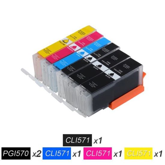 4 Jeux De 5 Cartouches D'encre Compatibles Canon PIXMA - Avec Puce - Livraison Gratuite