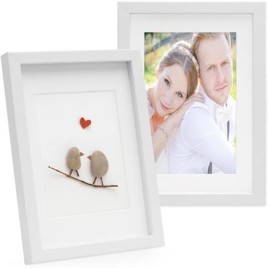 Cadre Photo 3D A4 à Remplir - 3 Cm De Profondeur, Plaque Acrylique Transparente, Pour Souvenirs Et Objets