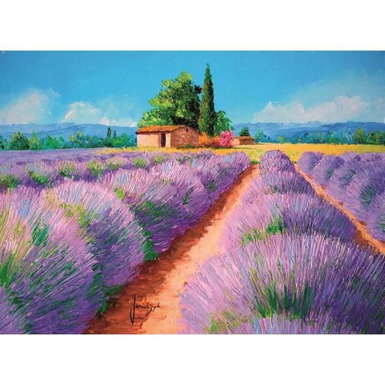 Puzzle - Clementoni - Paysage et nature - 500 pièces - Lavender scent