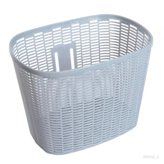 Panier Avant De Vélo Pliable En Fil Gras Panier Pliant Antirouille Panier De V Lo Avec Support En M Tal Crochet Cadre Pour Vtt Guidon Ext Rieur