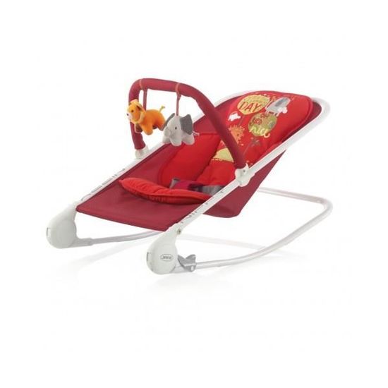 Transat Bebe Nippy Rouge Avec Arche Cdiscount Puericulture Eveil Bebe
