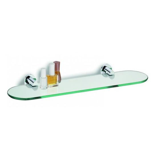 Kela étagère De Salle De Bains Makira 45 X 15 Cm Verre Transparent