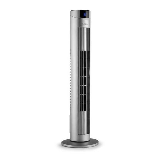 Klarstein Skyscraper 2G - Ventilateur colonne avec diffuseur d'aromes, panneau tactile et télécommande (3 vitesses, minuterie, fo...