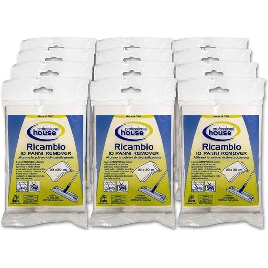 Lingettes Nettoyage Planchers Et Meubles - 120 Pièces 30x23cm - Compatibles Swiffer - Électrostatiques