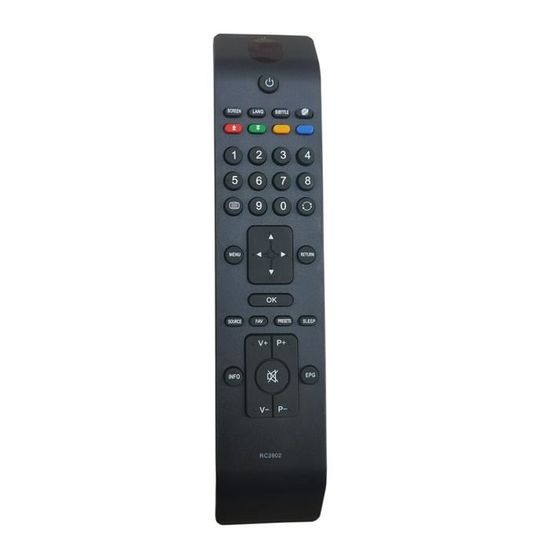 Télécommande De Rechange Pour Téléviseur SCHAUB LORENZ RC3902 - Neuf - Marque Infrashop