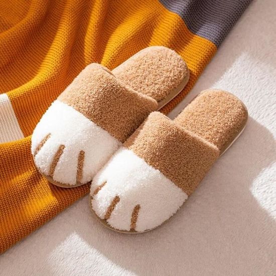 Pantoufles Peluche Forme Cochon Rose Pour Femmes – Chaudes, Antidérapantes, Intérieur/extérieur, Design Mignon Et Confortable - 6