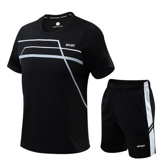 T-shirt De Sport Homme Respirant - Séchage Rapide, Grande Taille L à 9XL, 95% Polyester, 5% élasthanne
