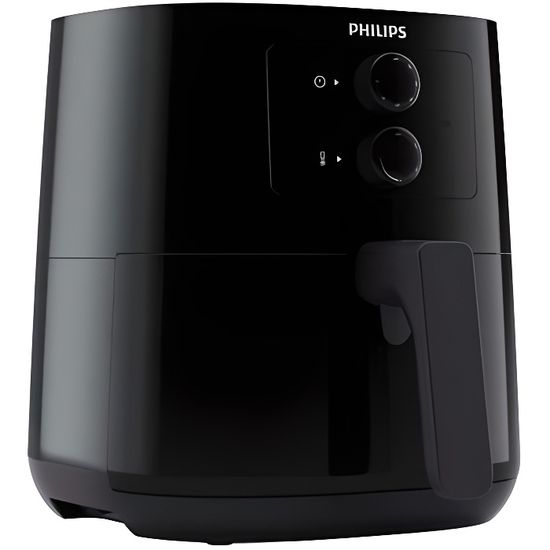 Philips Essential Compact Airfryer, 0,8 kg, 12 fonctions, jusqu'à 90 