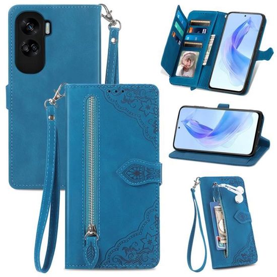 Bear Village Cover Per Honor 90 Lite / X50i, Flip Custodia In PU - Foto 7