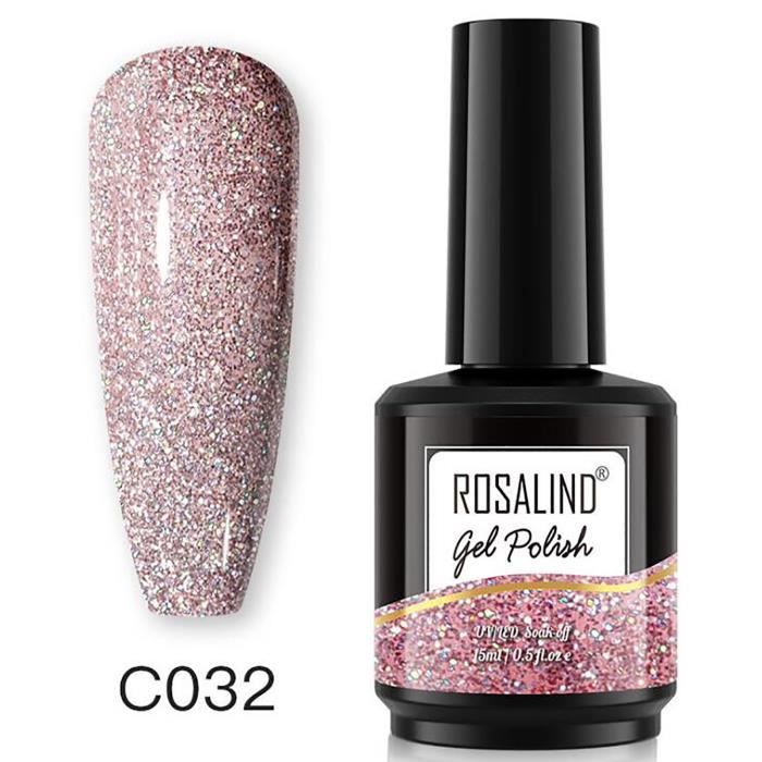 Tonsee® Diamonds Gel Vernis À Ongles Nail Art Gel Polish UV Gel Polish 15ML _cdt485