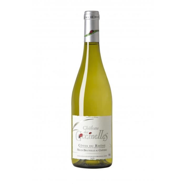 Château des Coccinelles AOP Côtes du Rhône vin blanc 13.5% vol