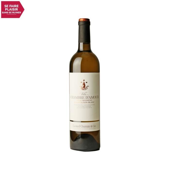 Villa Chambre d'Amour Blanc 2020 - 75cl - Lionel Osmin & Cie - Vin Doux Blanc du Sud-Ouest - Appellation VDF Vin de France doux - Or