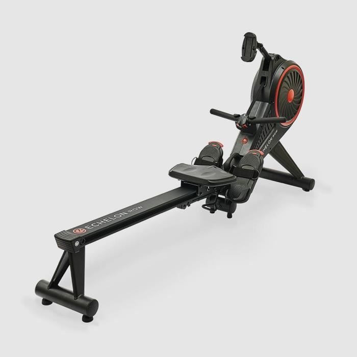 Rameur d'appartement pliable, connecté et silencieux -Séances Sport Cardio à la maison -Application Echelon Fit