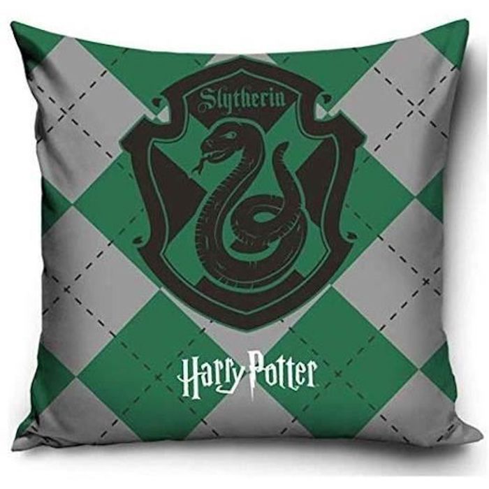 Taie d'oreiller pour Enfants 40x40 Harry Potter Slytherin