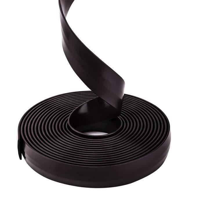Magnétiques Gospirateur de Bande pour l'Aspirateur Robotique de Neato, Bandes Golternatives d'Accessoire,4m de Long, Noir Go53878