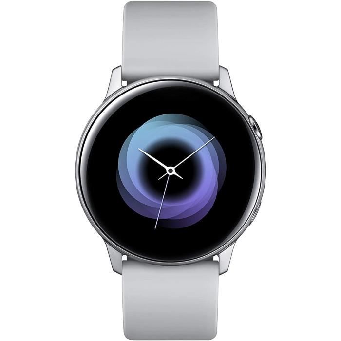 MONTRE SPORT Samsung - Montre Galaxy Watch Active - Argent Polaire - Version Française271