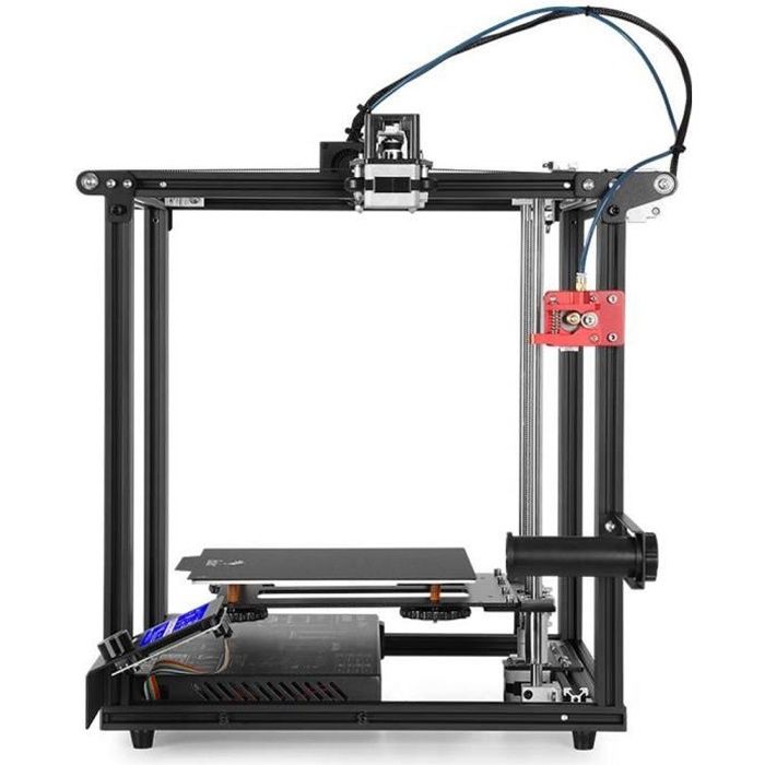 Creality 3D Ender 5 Pro Imprimante 3D, Mise à Niveau de la Carte Mère Silencieuse avec Extrudeuse en Métal, Tube Bowden Capricorn Pr