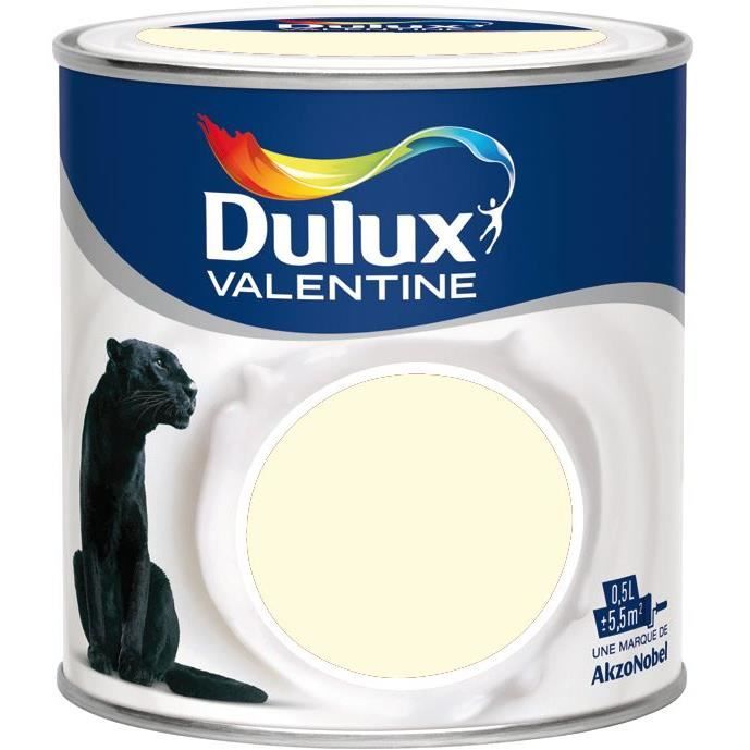 Peinture crème de couleur - 0.5 L - zéphir ivoire
