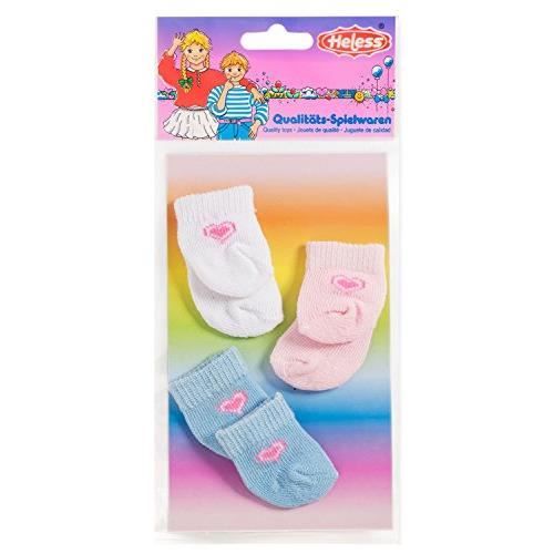 Generic Heless 773Heless Chaussettes pour Petite poupée (3 Paires) 773Heless
