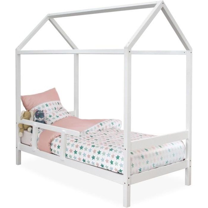 Lit cabane enfant Willow Blanc