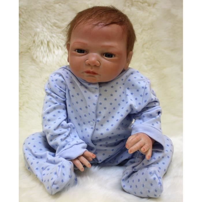 22 pouces 55 cm Silicone bébé poupées reborn poupée