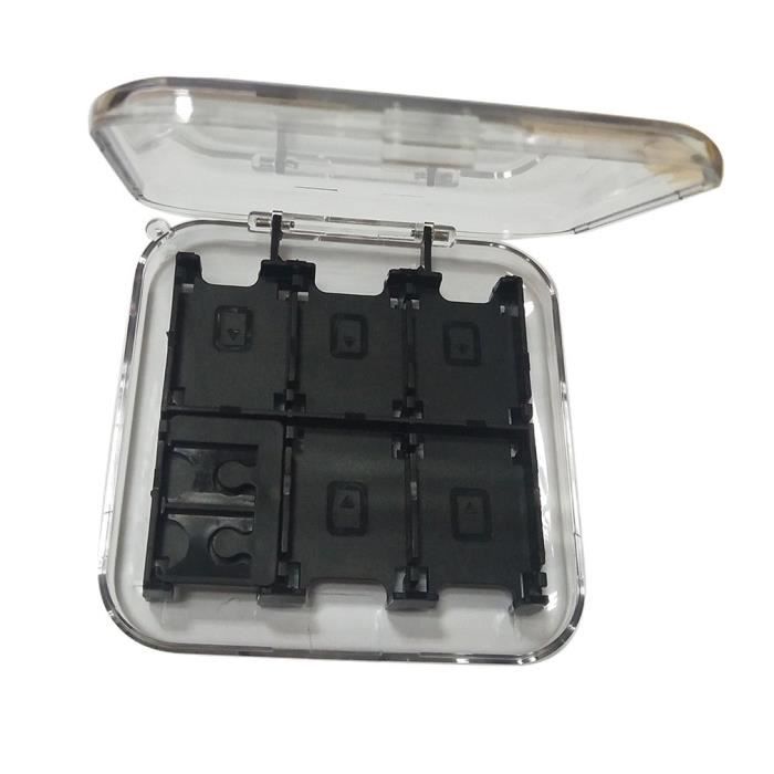 Rangement boîte à cartes de jeu switch 12 casier