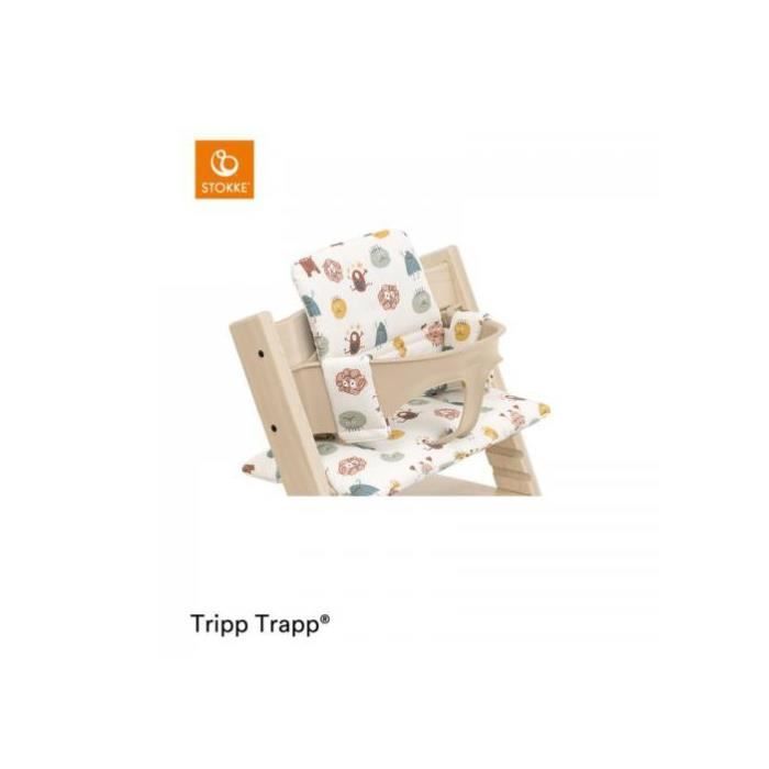 coussin chaise haute tripp trapp silly monsters