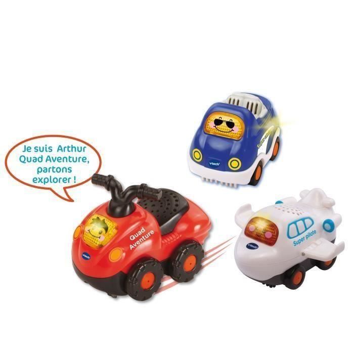 VTECH - TUT TUT BOLIDES Coffret Trio Vacances