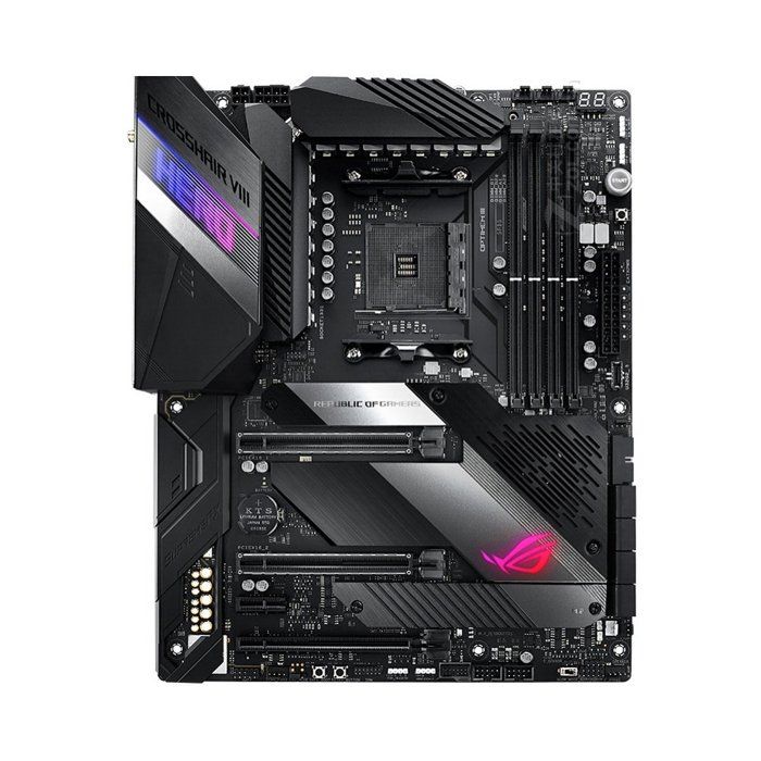 Carte mère ASUS ROG CROSSHAIR VIII HERO WI-FI AMD X570 Socket AM4 4xDDR4 128GB ATX - Asus