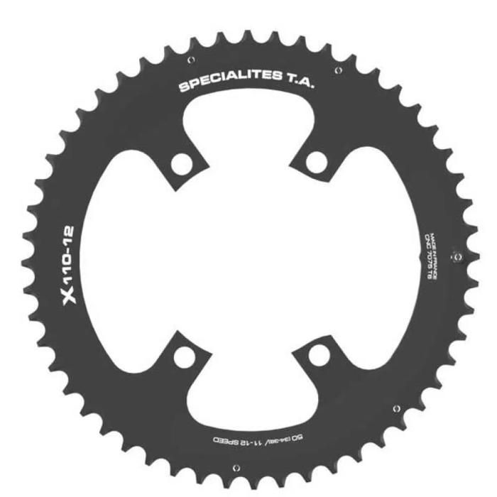 Plateau Vélo Route Montage Direct 40T à 56T - Décalé 1mm, Compatible 12 Vitesses, Acier