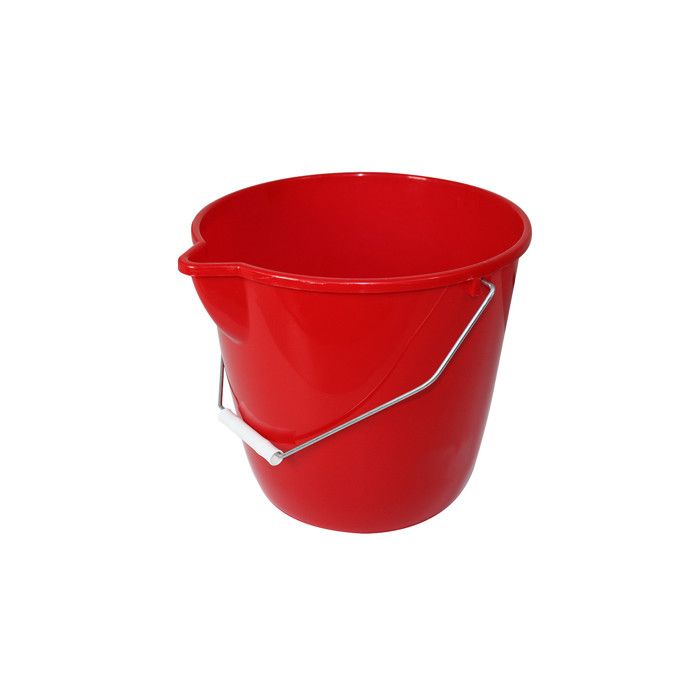 Chariot De Nettoyage SPRINTUS – 1 Seau 27L, Presse Et Corbeille, Tube Acier