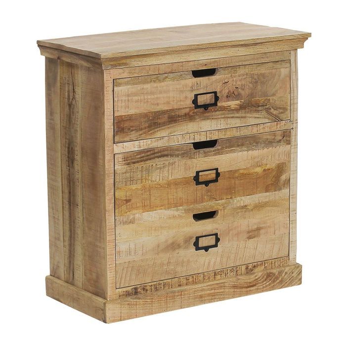 VALMON - Meuble Rangement Bar 2 Tiroirs avec Compartiment Range-Bouteilles VALMON - Meuble Rangement Bar 2 Tiroirs avec Compartiment Range-Bouteilles