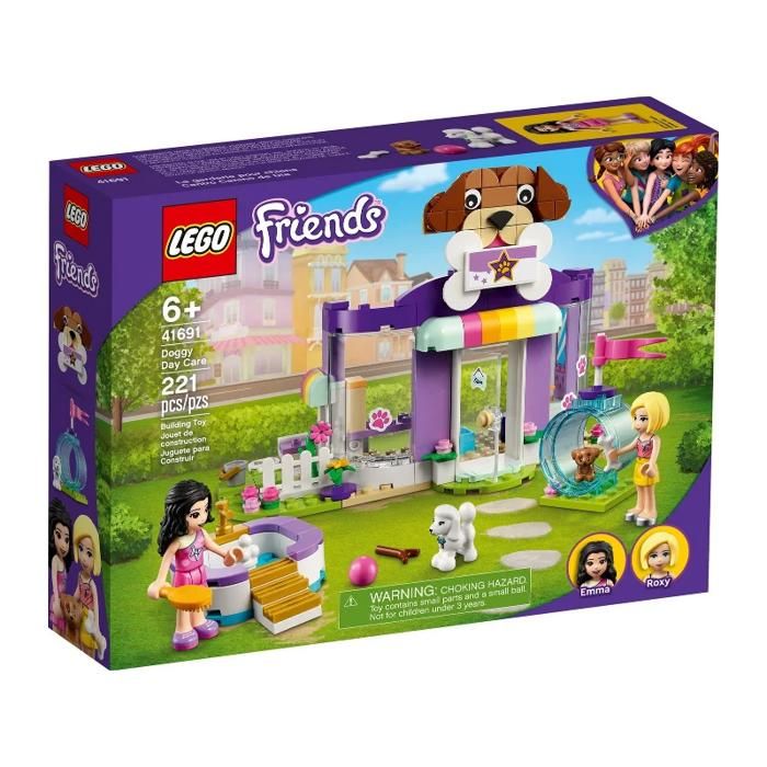 Set en briques - LEGO - 41691 - Garderie pour chiens - 2 mini-poupées - Lego Friends
