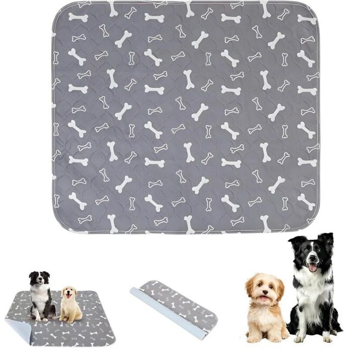 Tapis urinaire lavable avec phéromones anti-odeurs et anti-fuite avec technologie de verrouillagetapis dentraînement antidérapant