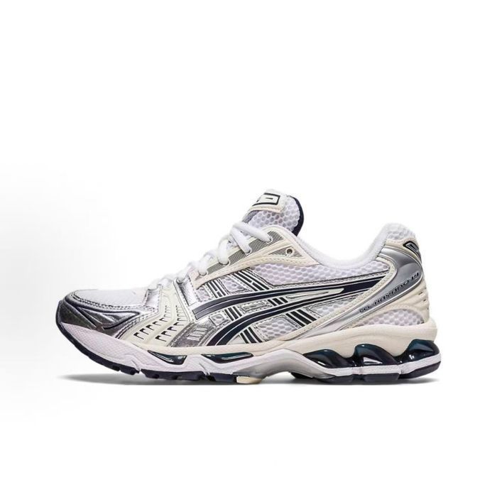 CHAUSSURES DE BASKET-BALL ASICS Gel-Kayano 14 White Black Silver
