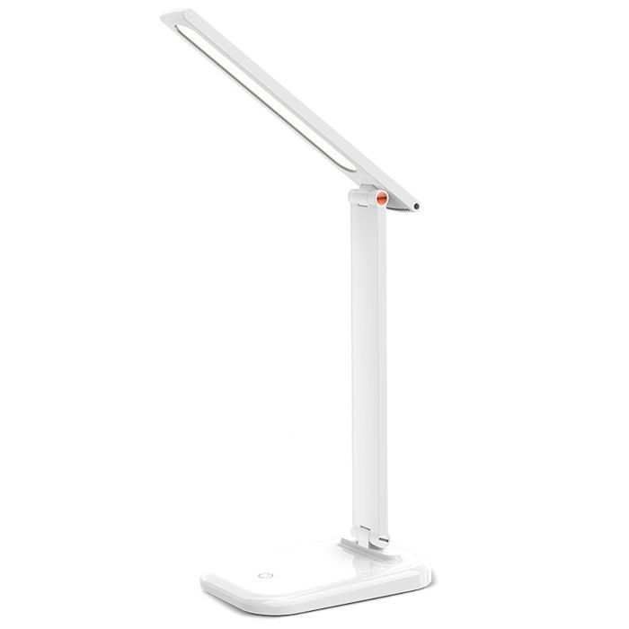 Lampe de bureau à led bureau de protection des yeux étudiant dortoir étude lampe de bureau lampe de lecture à double - WONSEE - us