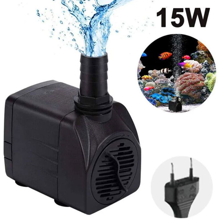 Pompe fontaine submersible - PZCC - Modèle 25W - Débit 750 l/h - Hauteur 15 m - Ultra-silencieuse