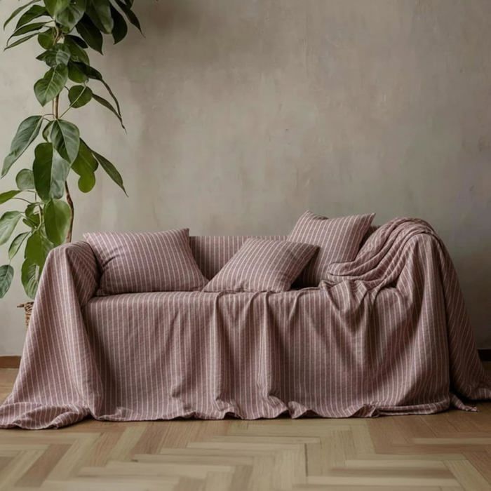 Granfoulard Housse De Canapé En Toile Grossa Robuste En Coton Panama 160X260–260X280–360X280Cm[CA64]