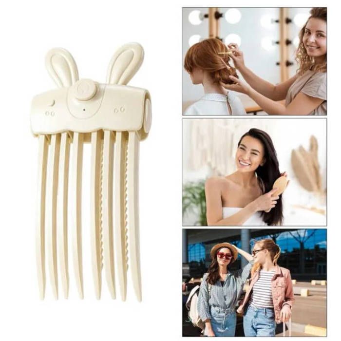 2pcs Peigne Volume Chauffant - pour relever les racines - Sans Fil 85/100°C Racines - Pour Cheveux Fins Avec - Jaune 2pcs Peigne Volume Chauffant - pour relever les racines - Sans Fil 85/100°C Racines - Pour Cheveux Fins Avec - Jaune