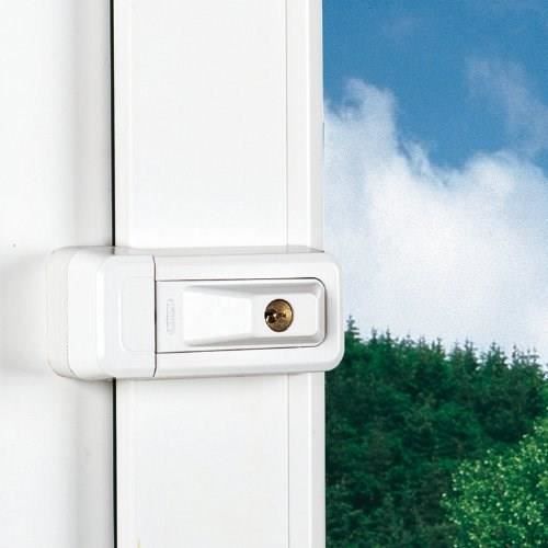 Abus Verrou - 3010 W KD EK - Solution universelle pour fenêtres et portes - Pênes massifs - Montage discret