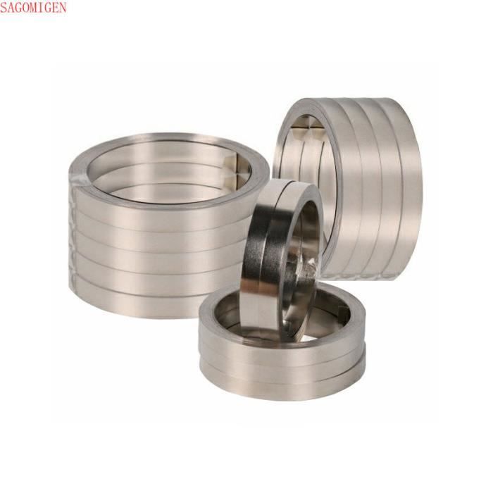 Bande Nickel Pour Batteries Li-ion - Épaisseur 0,12 Mm, Largeurs 5/6/7/8/10/15 Mm, Longueur 10 M - Soudure Par Points, Connexion BMS