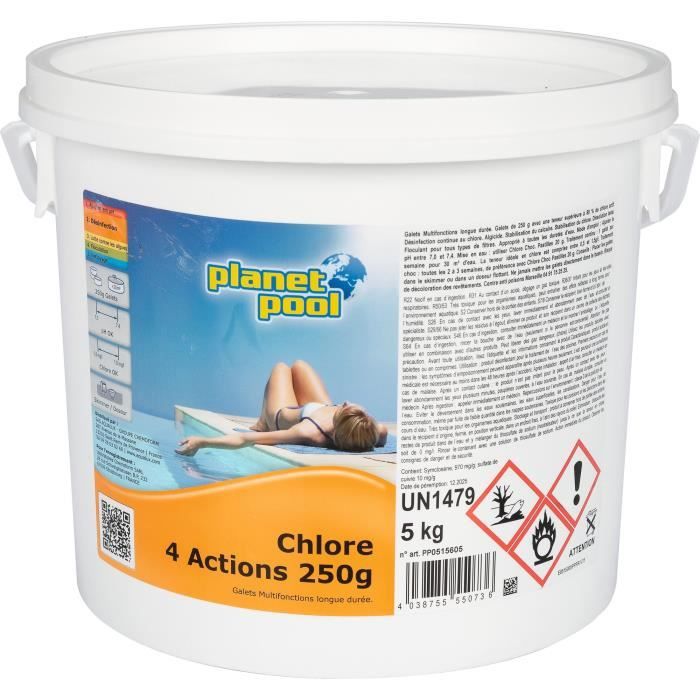 Aqualux - Chlore Choc granulés 5kg