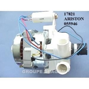 Pompe de cyclage pour lave vaisselle Ariston Modèle D6050 Référence C00055946