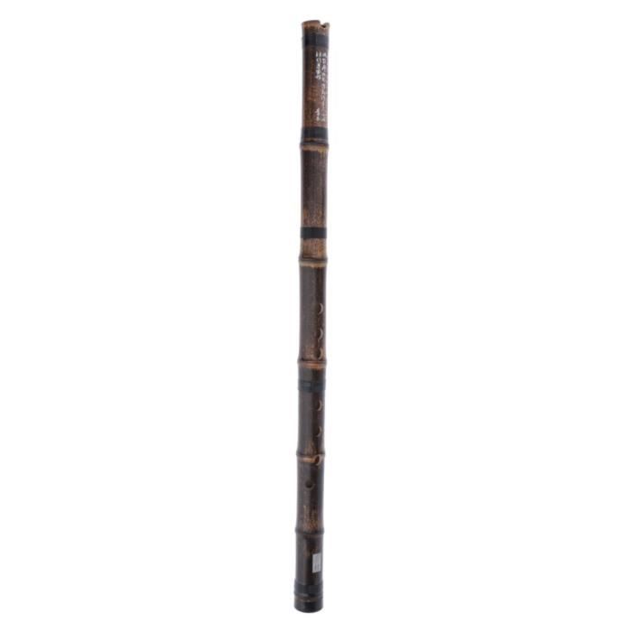 Flûte verticale Shakuhachi en bois avec 5 trous, instruments de