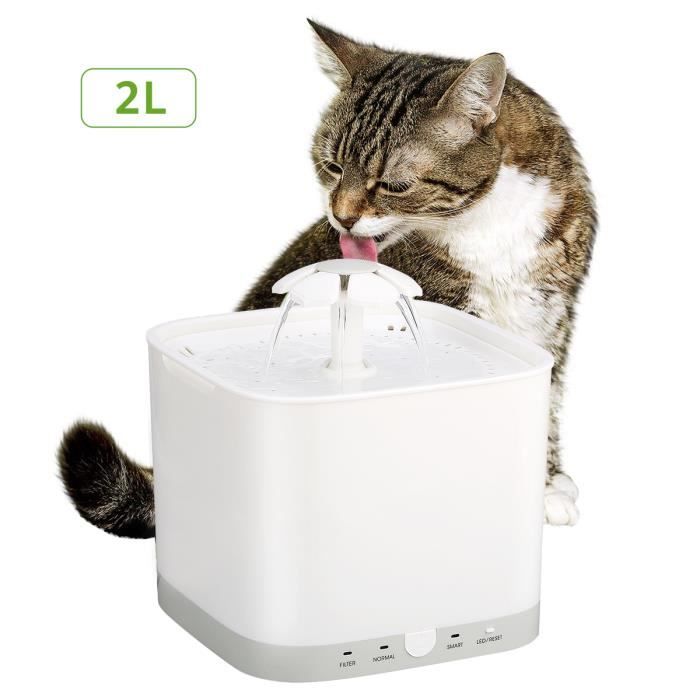 Docamor 2l Fontaine à Eau Pour Animaux De Compagnie Pour