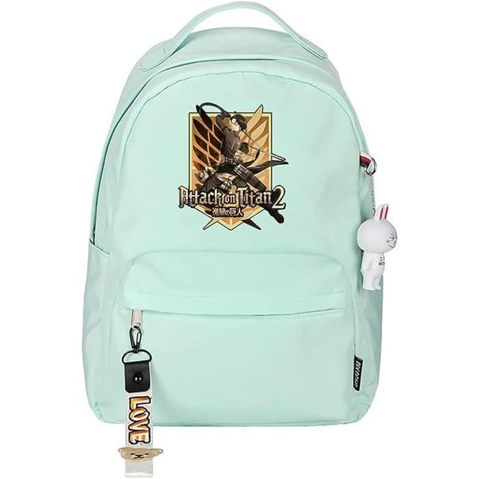 Sac à dos Attack on Titan Kanji Cartable